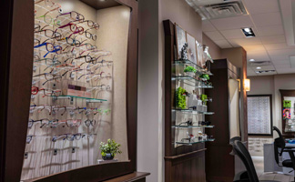Eyeglasses Display at Somerset in New Jersey