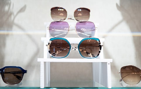Sunglasses selection at Somerset in North Brunswick, NJ